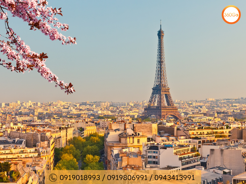 Tháp Eiffel - Biểu tượng vĩnh cửu của Paris - Du lịch 360Go 